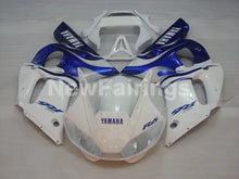 Charger l&#39;image dans la galerie, White and Blue Factory Style - YZF-R6 98-02 Fairing Kit Vehicles &amp; Parts &gt; Vehicle Parts &amp; Accessories &gt; Motor Vehicle