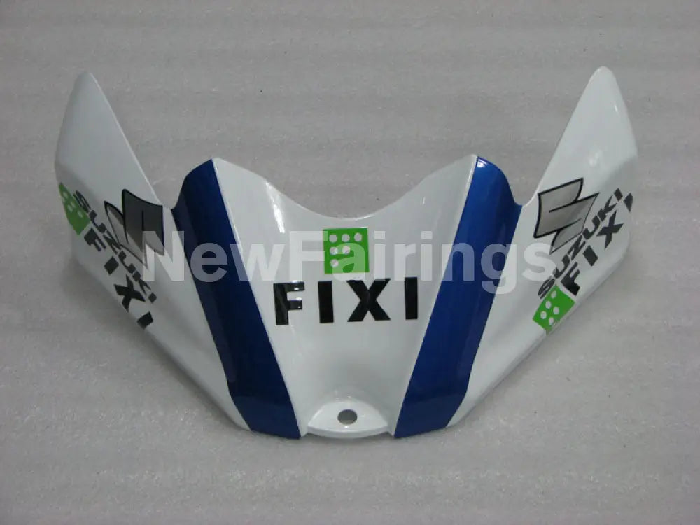 White and Blue Red MOTOREX - GSX-R750 08-10 Fairing Kit