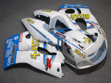 Charger l&#39;image dans la galerie, White and Blue Rizla - GSX-R750 96-99 Fairing Kit