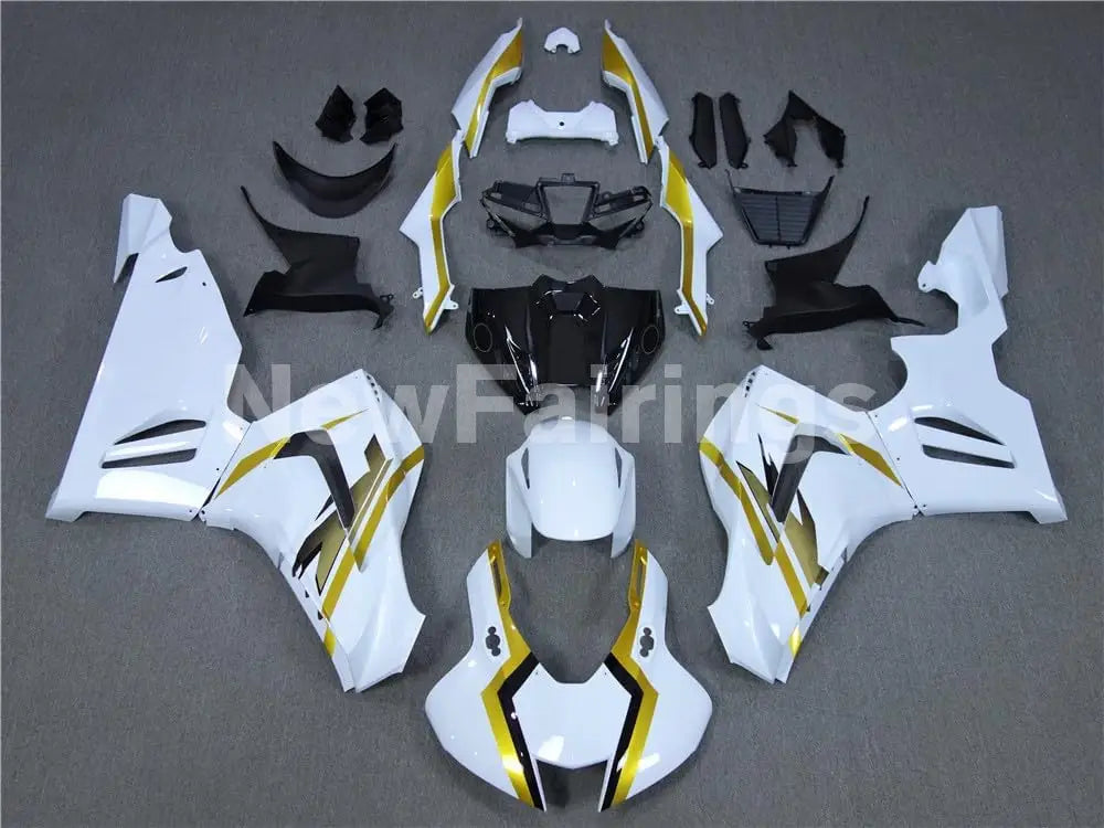 White and Golden Factory Style - CBR1000RR 20-24 Fairing