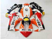 Charger l&#39;image dans la galerie, White and Orange Red Repsol - CBR1000RR 17-23 Fairing Kit -