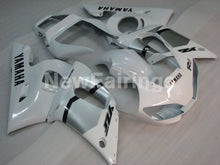 Charger l&#39;image dans la galerie, White and Silver Factory Style - YZF-R6 98-02 Fairing Kit Vehicles &amp; Parts &gt; Vehicle Parts &amp; Accessories &gt; Motor