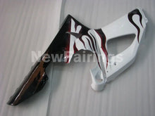 Charger l&#39;image dans la galerie, White and Wine Red Flame - YZF-R1 98-99 Fairing Kit