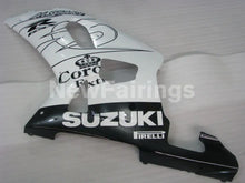 Charger l&#39;image dans la galerie, White and Black Corona - GSX-R600 01-03 Fairing Kit -