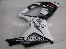 Charger l&#39;image dans la galerie, White and Black Corona - GSX-R600 06-07 Fairing Kit -