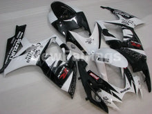 Charger l&#39;image dans la galerie, White and Black Corona - GSX-R600 06-07 Fairing Kit -