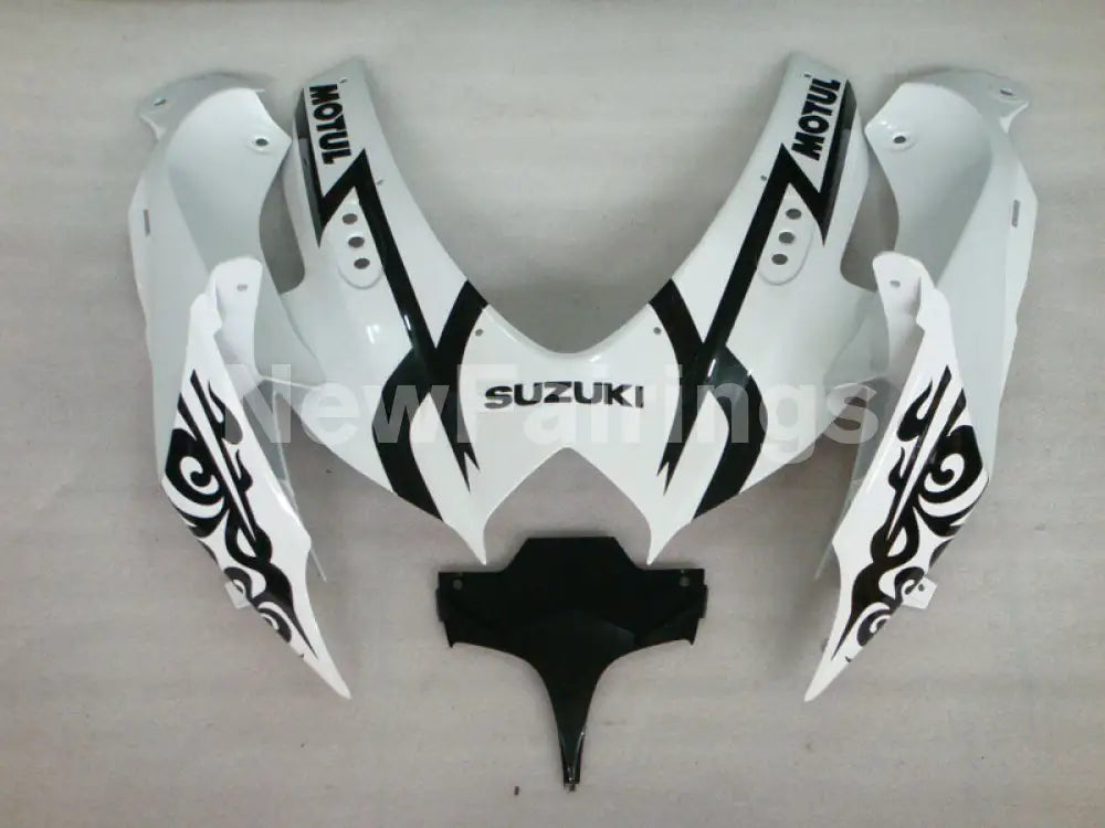 White Black Corona - GSX-R600 08-10 Fairing Kit - Vehicles