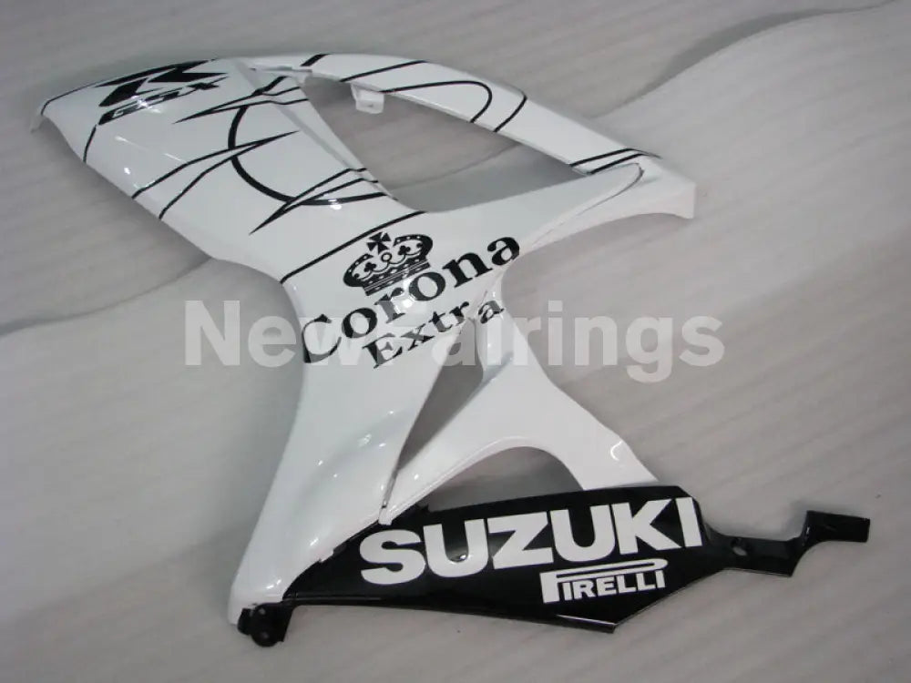 White Black Corona - GSX-R750 06-07 Fairing Kit Vehicles &