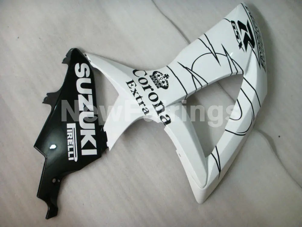 White Black Corona - GSX-R750 08-10 Fairing Kit Vehicles &