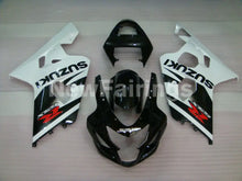 Charger l&#39;image dans la galerie, White and Black Factory Style - GSX-R600 04-05 Fairing Kit -