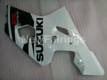 Charger l&#39;image dans la galerie, White and Black Factory Style - GSX-R600 04-05 Fairing Kit -