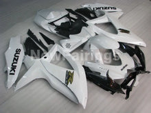 Charger l&#39;image dans la galerie, White Black Factory Style - GSX-R600 08-10 Fairing Kit