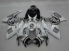 Charger l&#39;image dans la galerie, White and Black Lucky Strike - GSX-R600 06-07 Fairing Kit -