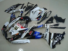 Charger l&#39;image dans la galerie, White and Blue Black Dark Dog - GSX-R750 08-10 Fairing Kit