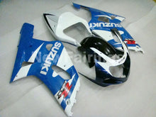 Charger l&#39;image dans la galerie, White Blue Black Factory Style - GSX-R600 01-03 Fairing Kit