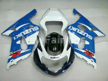 Charger l&#39;image dans la galerie, White Blue Black Factory Style - GSX-R600 01-03 Fairing Kit