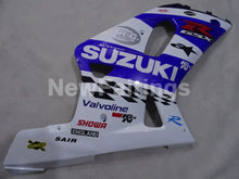 Charger l&#39;image dans la galerie, White and Blue Black MOTUL - GSX-R600 01-03 Fairing Kit -