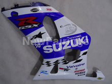 Charger l&#39;image dans la galerie, White and Blue Black MOTUL - GSX-R600 01-03 Fairing Kit -