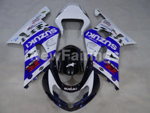 Charger l&#39;image dans la galerie, White and Blue Black MOTUL - GSX-R600 01-03 Fairing Kit -