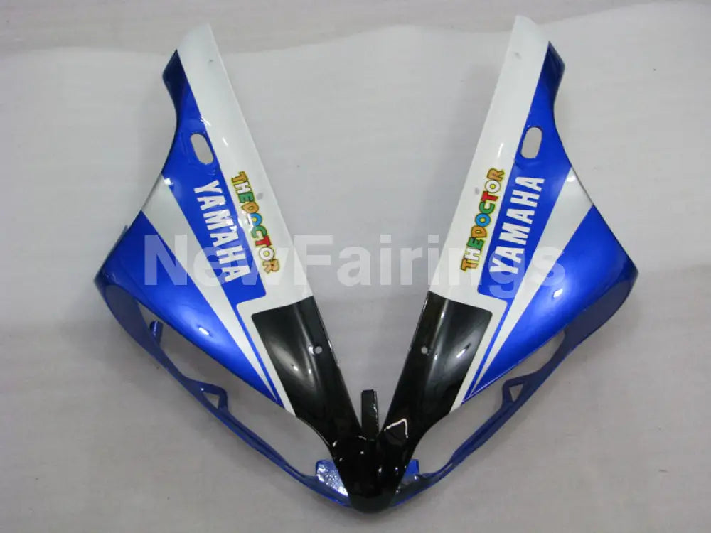 White and Blue FIAT - YZF-R1 04-06 Fairing Kit - Vehicles &