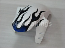 Charger l&#39;image dans la galerie, White and Blue Flame - YZF-R1 04-06 Fairing Kit - Vehicles