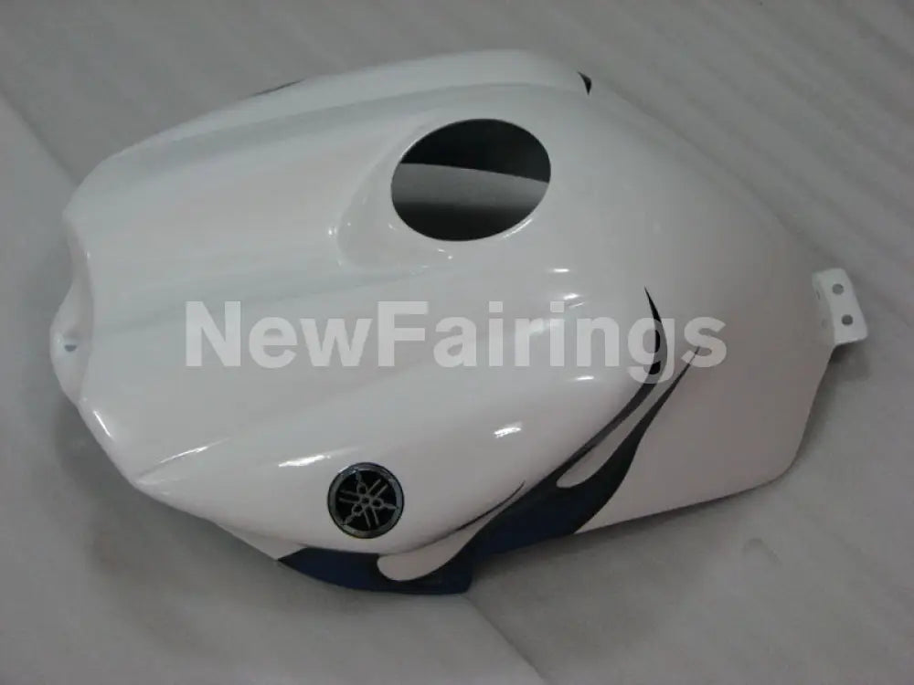 White and Blue Flame - YZF-R1 04-06 Fairing Kit - Vehicles