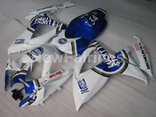 Charger l&#39;image dans la galerie, White and Blue Lucky Strike - GSX-R600 06-07 Fairing Kit -