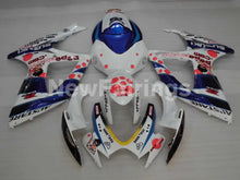 Charger l&#39;image dans la galerie, White and Blue Red Dark Dog - GSX-R600 06-07 Fairing Kit -