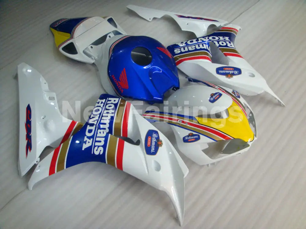 White and Blue Rothmans - CBR1000RR 06-07 Fairing Kit -