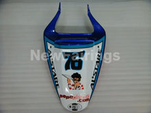 Charger l&#39;image dans la galerie, White and Blue Yellow Dark Dog - GSX-R600 01-03 Fairing Kit