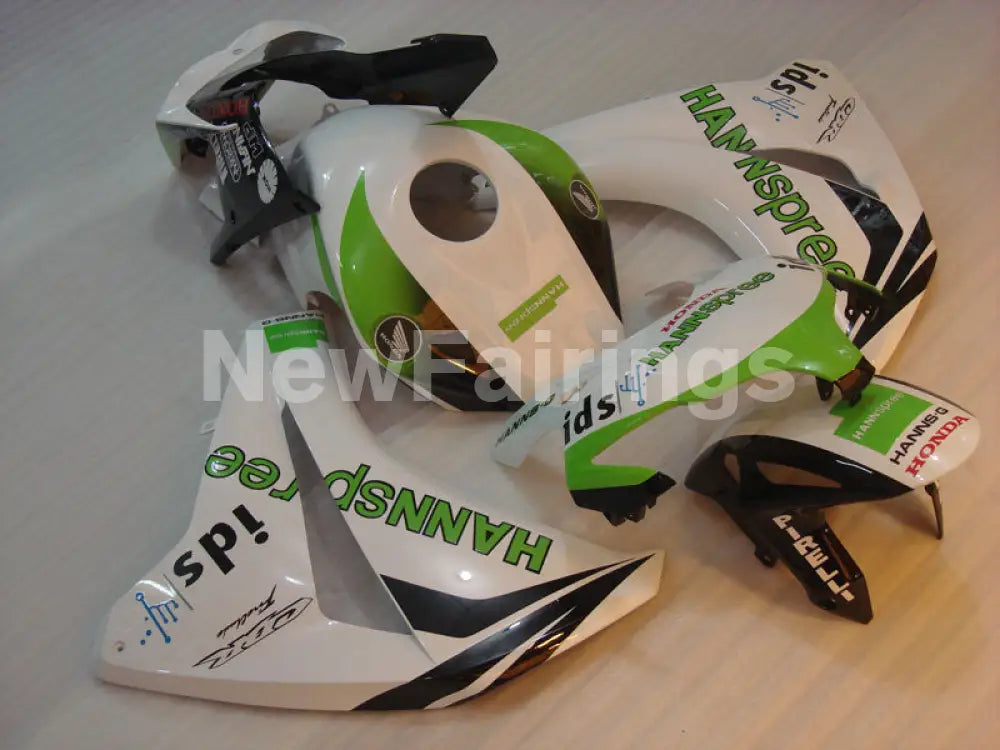 White and Green HANN Spree - CBR1000RR 08-11 Fairing Kit -