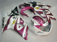 Charger l&#39;image dans la galerie, White and Purple Red Factory Style - GSX-R600 01-03 Fairing