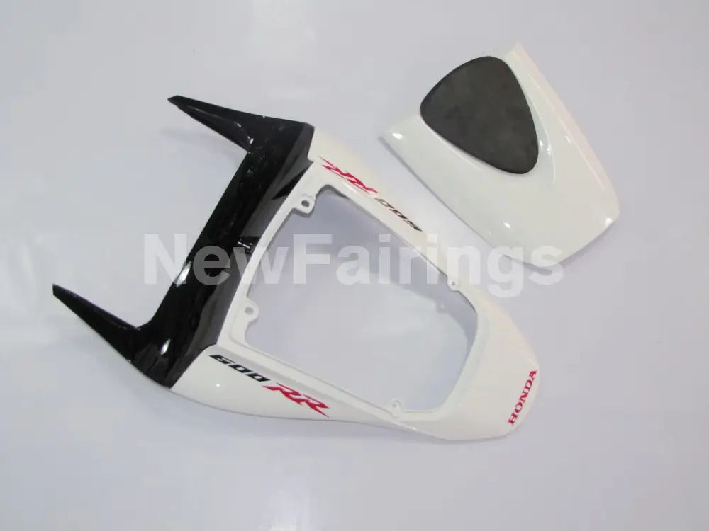 White and Red Black Lee - CBR600RR 07-08 Fairing Kit -