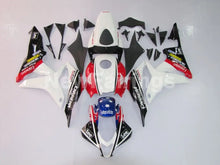 Charger l&#39;image dans la galerie, White and Red Black Lee - CBR600RR 07-08 Fairing Kit -