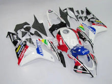 Charger l&#39;image dans la galerie, White and Red Blue Lee - CBR600RR 07-08 Fairing Kit -