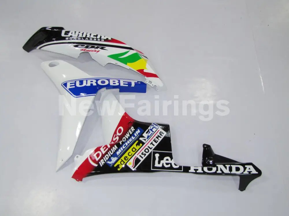 White and Red Blue Lee - CBR600RR 07-08 Fairing Kit -