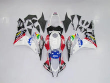 Charger l&#39;image dans la galerie, White and Red Blue Lee - CBR600RR 07-08 Fairing Kit -