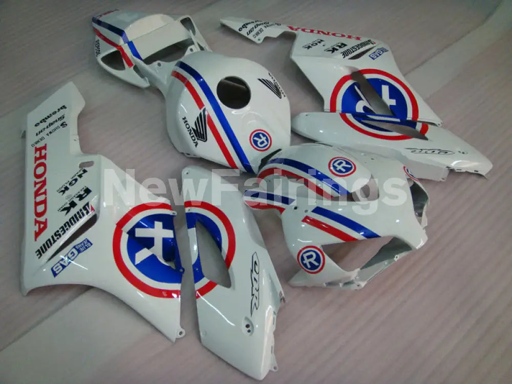 White and Red Blue Repsol - CBR1000RR 04-05 Fairing Kit -