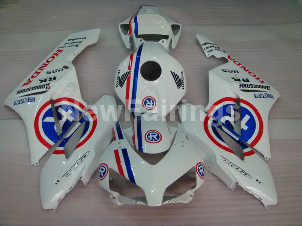 White and Red Blue Repsol - CBR1000RR 04-05 Fairing Kit -