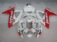 Charger l&#39;image dans la galerie, White and Red Jordan - GSX-R600 06-07 Fairing Kit -