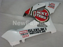 Charger l&#39;image dans la galerie, White and Red Lucky Strike - GSX - R1000 05 - 06 Fairing