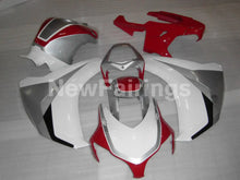 Charger l&#39;image dans la galerie, White and Red Silver No decals - CBR1000RR 08-11 Fairing Kit