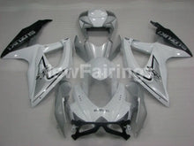 Charger l&#39;image dans la galerie, White and Silver Black Factory Style - GSX-R750 08-10