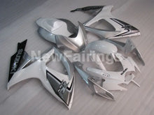 Charger l&#39;image dans la galerie, White Silver Factory Style - GSX-R750 06-07 Fairing Kit