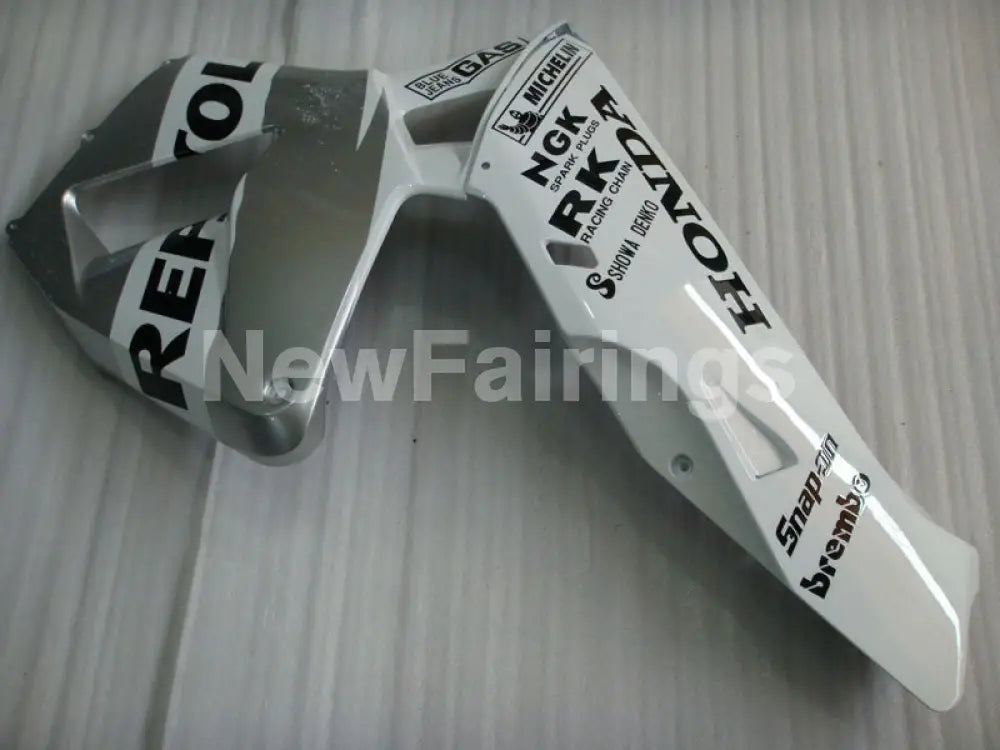 White and Silver Repsol - CBR600RR 05-06 Fairing Kit -