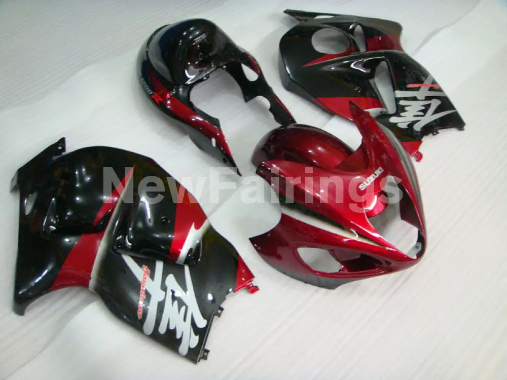 WIne Red and Black Factory Style - GSX1300R Hayabusa 99-07