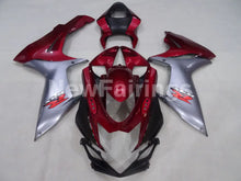 Charger l&#39;image dans la galerie, Wine Red and Silver Factory Style - GSX-R750 11-24 Fairing