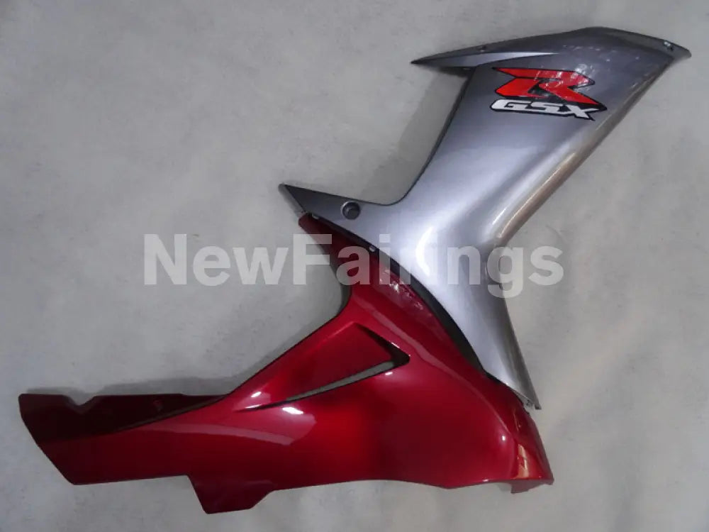 Wine Red and Silver Factory Style - GSX-R750 11-24 Fairing