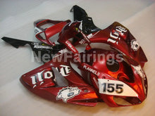 Charger l&#39;image dans la galerie, Wine Red and Black PIRELLI - CBR1000RR 06-07 Fairing Kit -