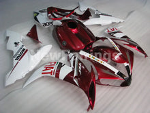 Charger l&#39;image dans la galerie, Wine Red and White FIAT - YZF-R1 04-06 Fairing Kit